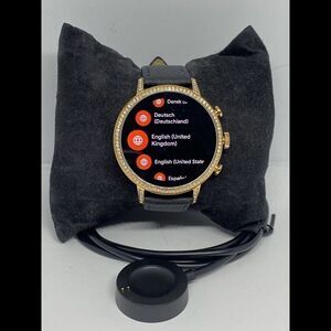 Fossil Gen 4 Authentic Digital Dial Smart Watch Custom Band FTW6015 AB327